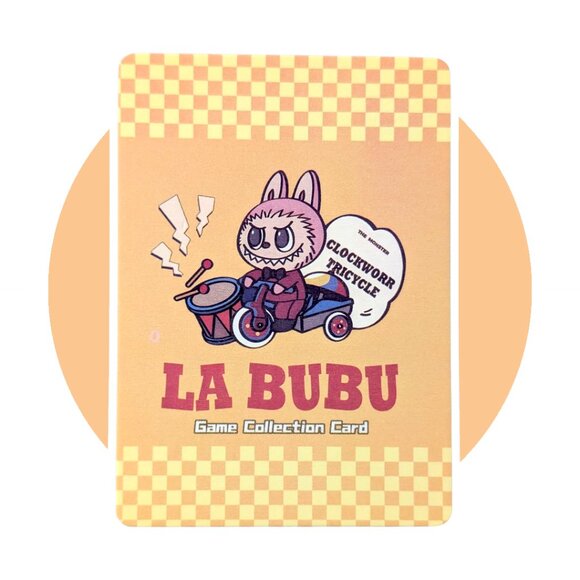 Labubu Game Collection Trading Card (WW11): Monster Cake, LABU-011, Print Error - Picture 2 of 2